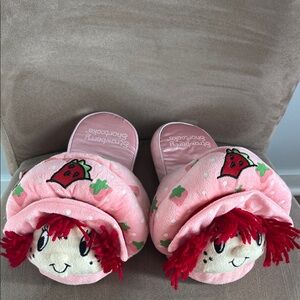 Strawberry Shortcake Novelty Slippers